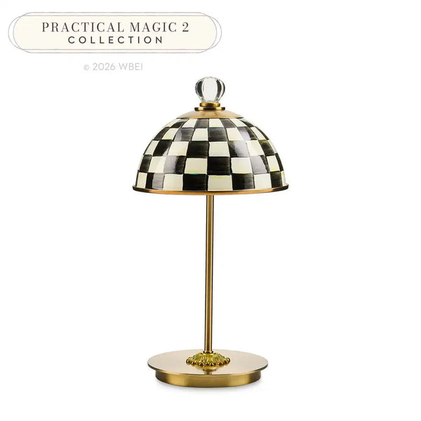 Sophisticheck LED Rechargeable Dome Table Lamp