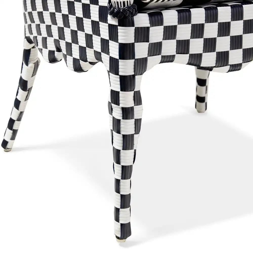 Gambit Check Outdoor Bar Cart