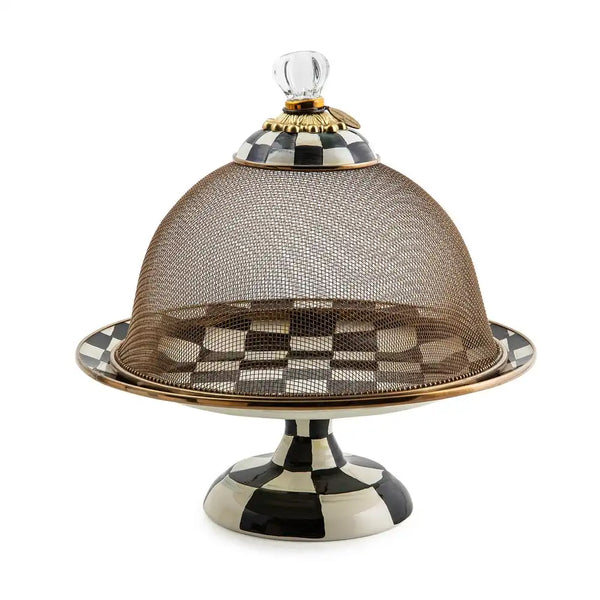 Rosy Check Large Mesh Dome