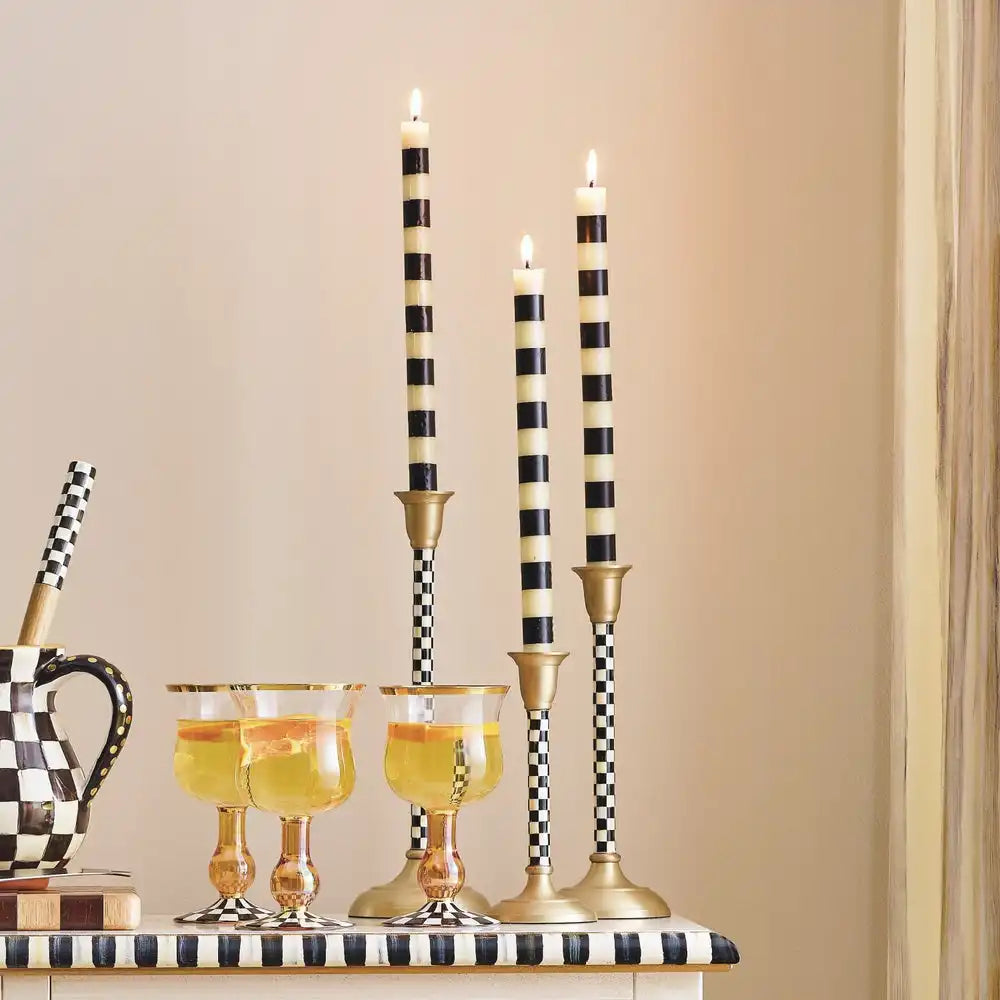 Courtly Check Small Candlestick