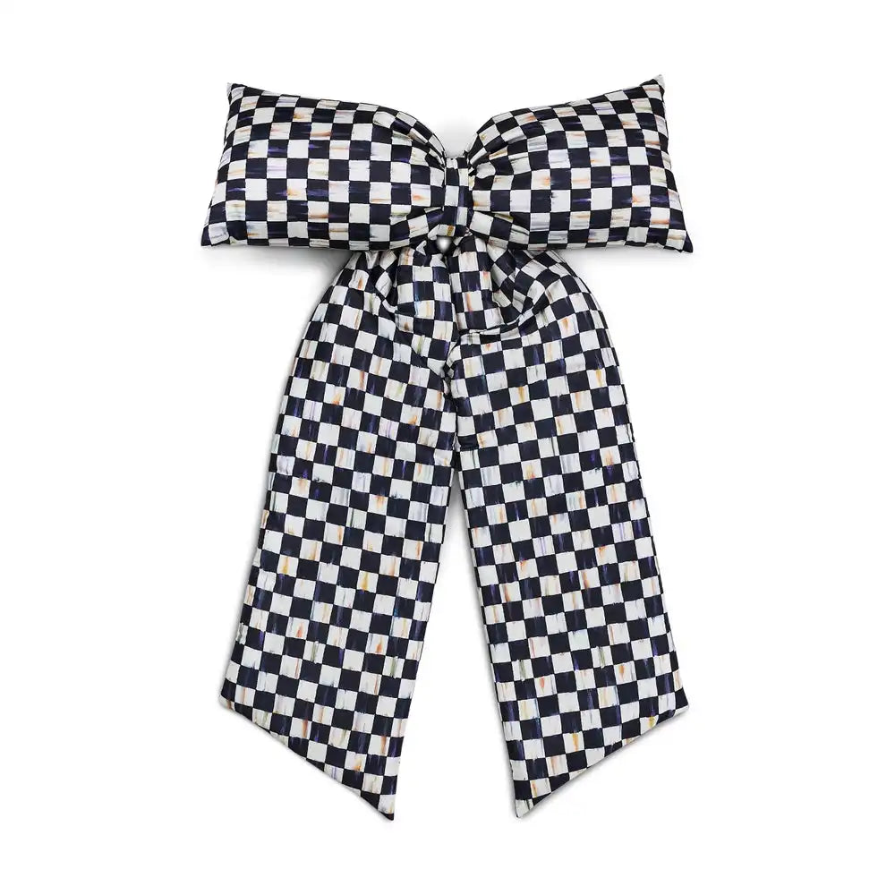 Courtly Check Medium Bow
