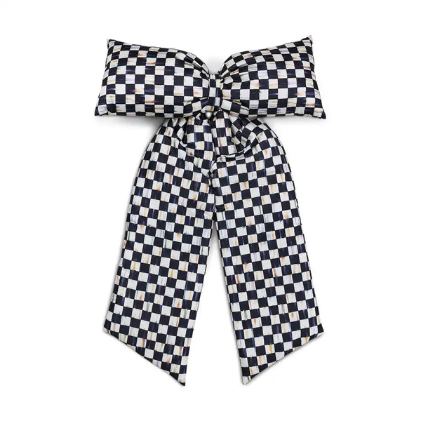 Courtly Check Medium Bow