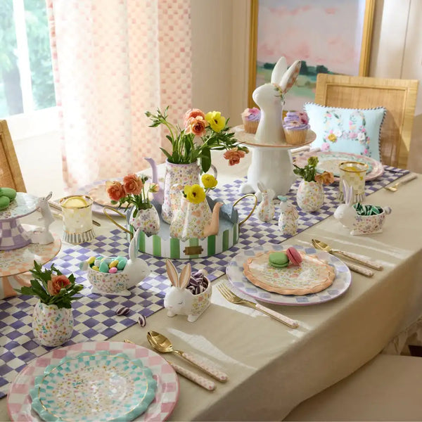 Courtly Check & Stripe Table Runner