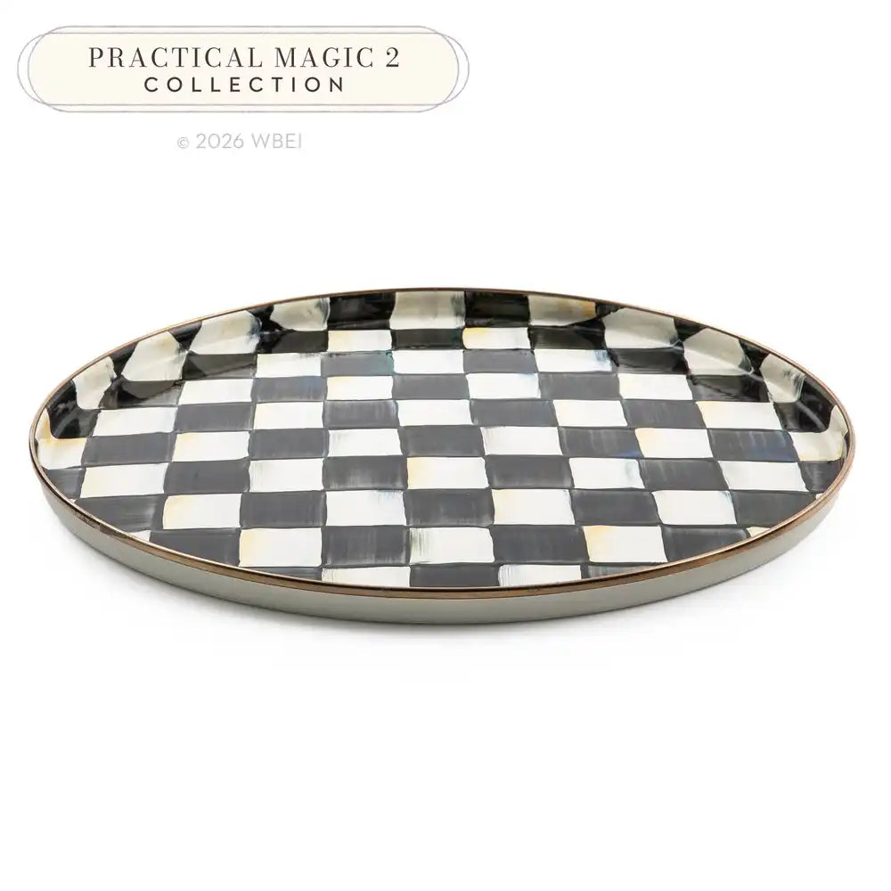 Sophisticheck Round Tray