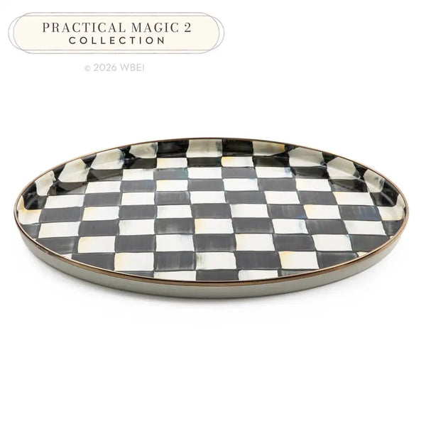 Sophisticheck Round Tray