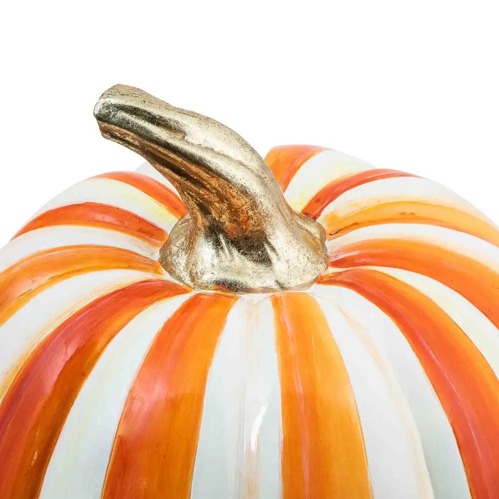 Mocha Stripe Medium Pumpkin