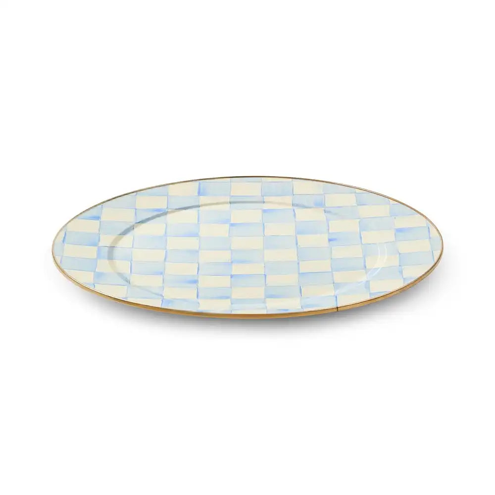 Royal Check Serving Platter