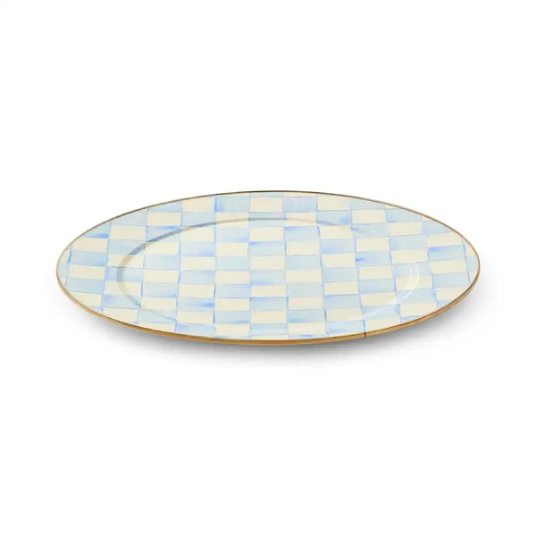 Royal Check Serving Platter