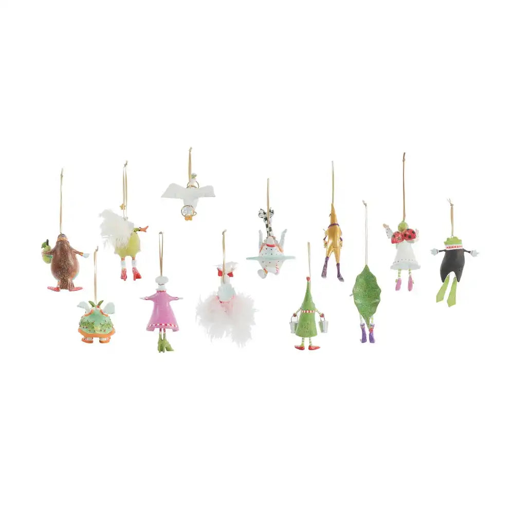 Patience Brewster 12 Days Mini Ornaments Set