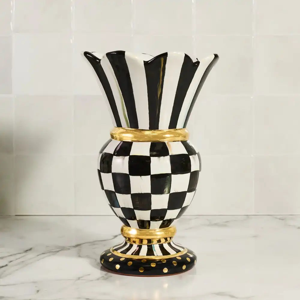 Courtly Check Small Great Vase