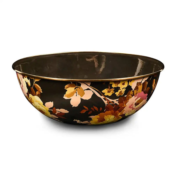 Wild Rose Brown Small Everyday Bowl