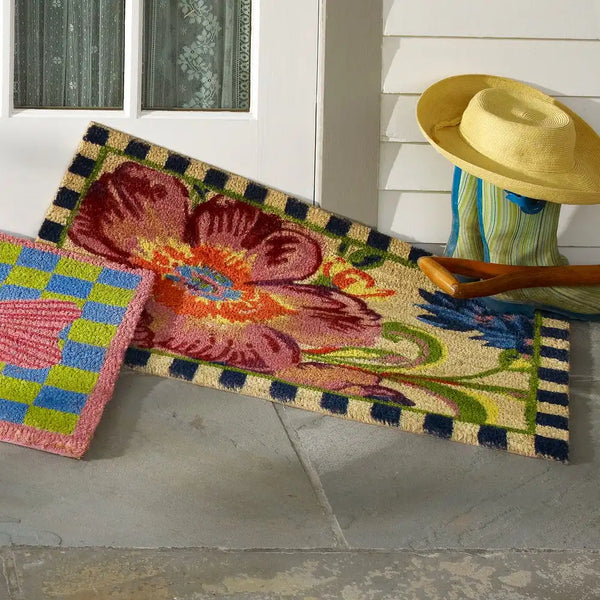 Flower Market Double Door Entrance Mat