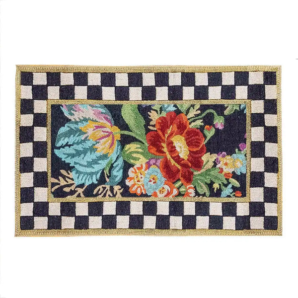 Flower Market 8' x 10' Washable Rug