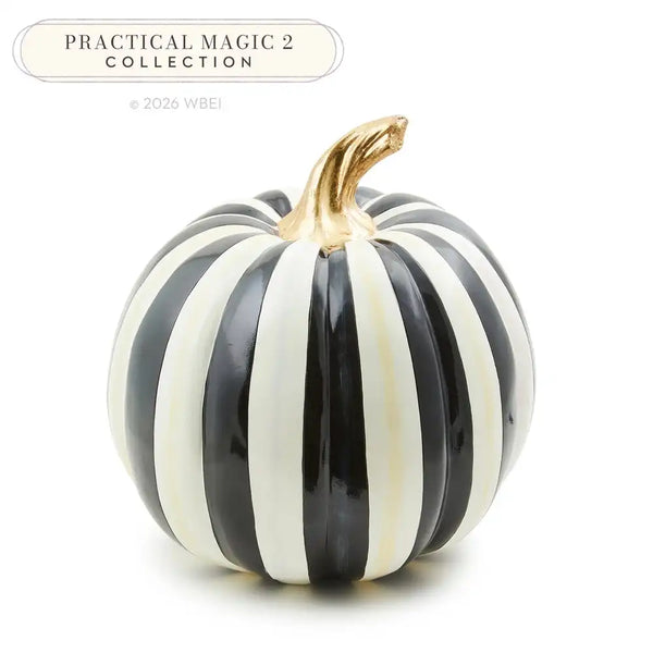 Mocha Stripe Medium Pumpkin