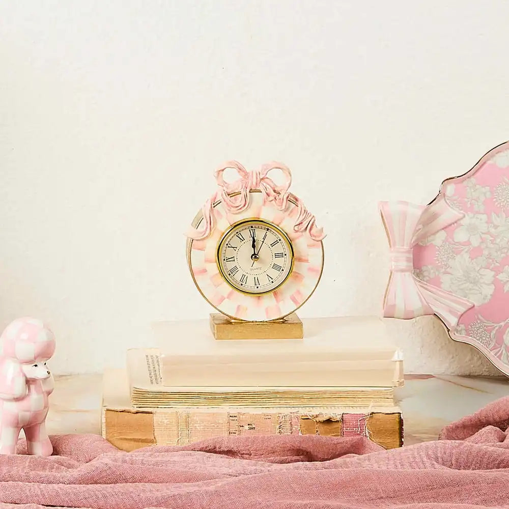 It's All About the Bow Desk Clock Secondary image