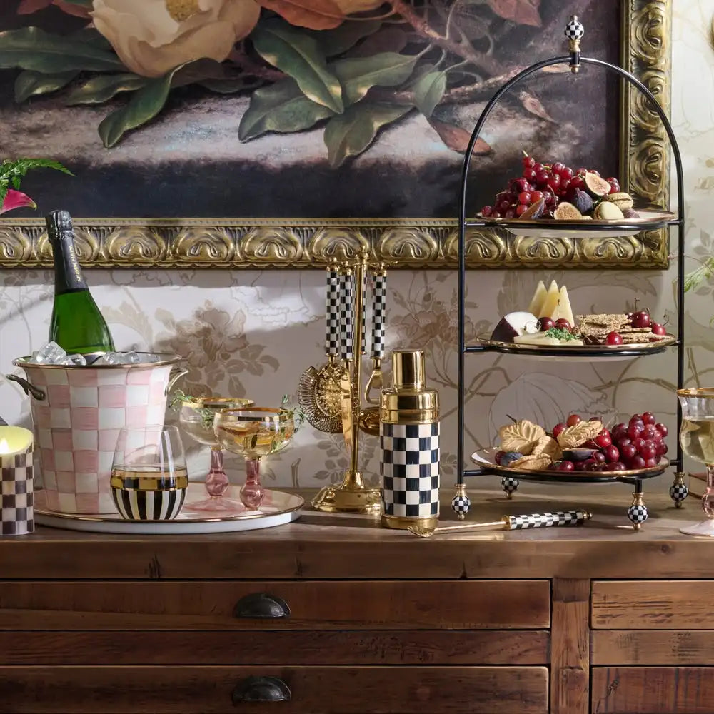 Rosy Check 3260 Gold Wine Cooler
