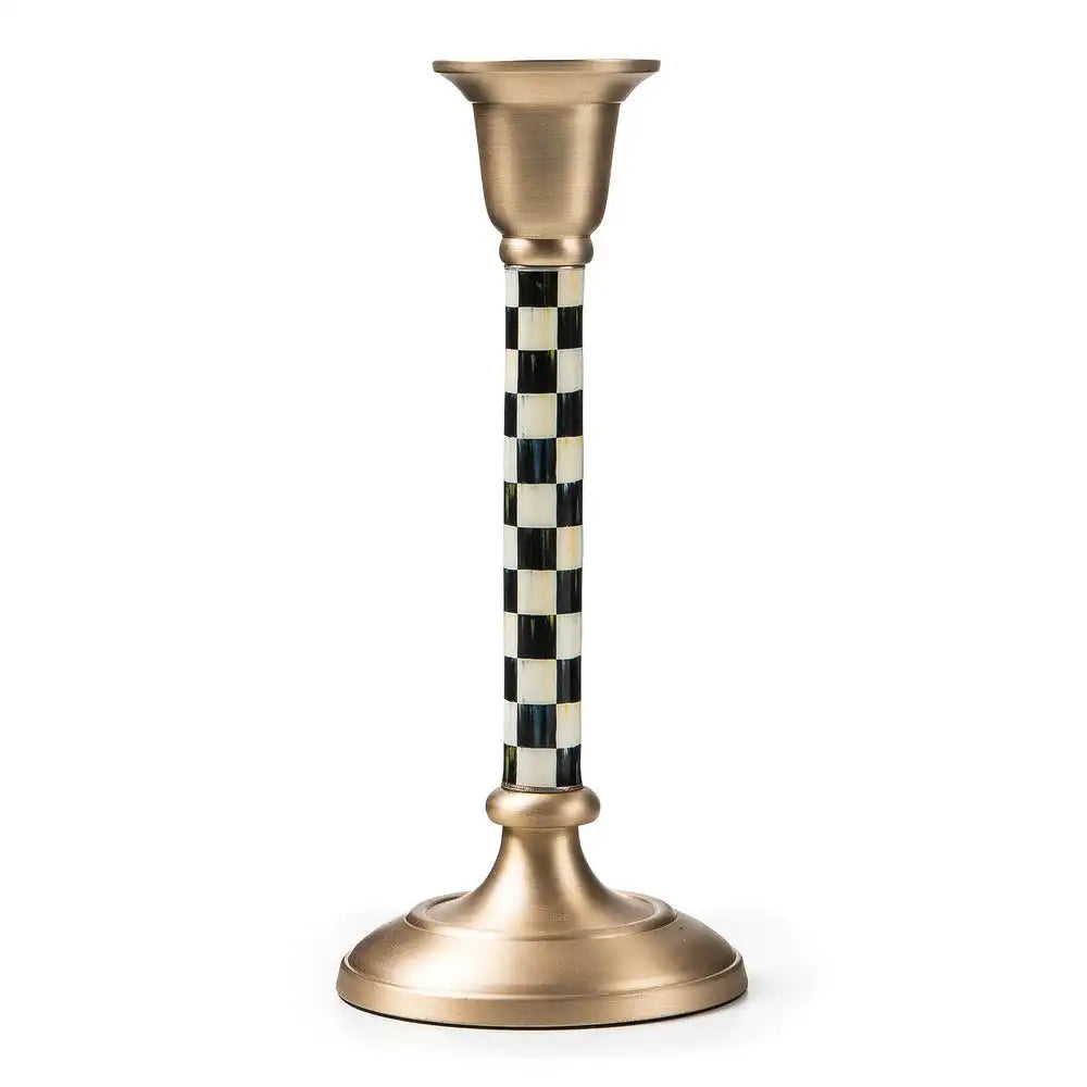 Courtly Check Small Candlestick Main image