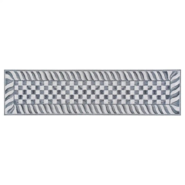 Sterling Check 5' x 7'6" Washable Rug