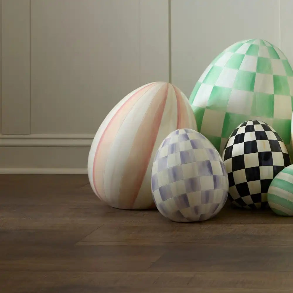 Courtly Stripe Medium Egg