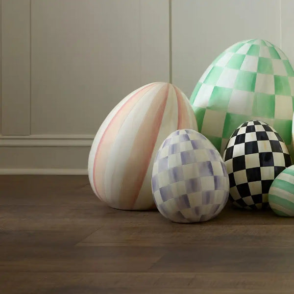Courtly Stripe Medium Egg