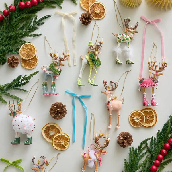 Patience Brewster Dash Away Vixen Reindeer Ornament