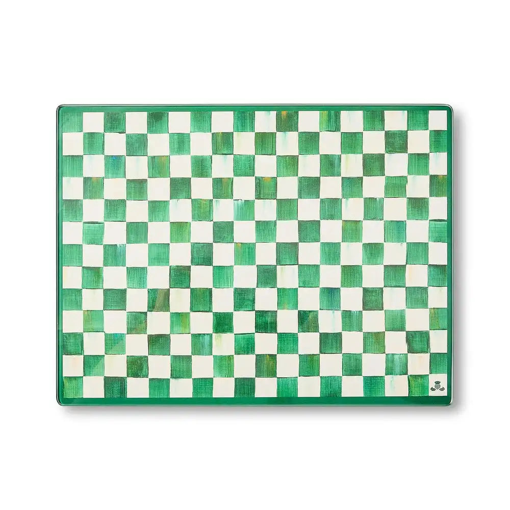 Cherry Check Cutting Board, Set of 2