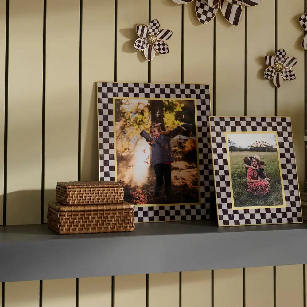 Courtly Check 5" x 7" Glass Frame