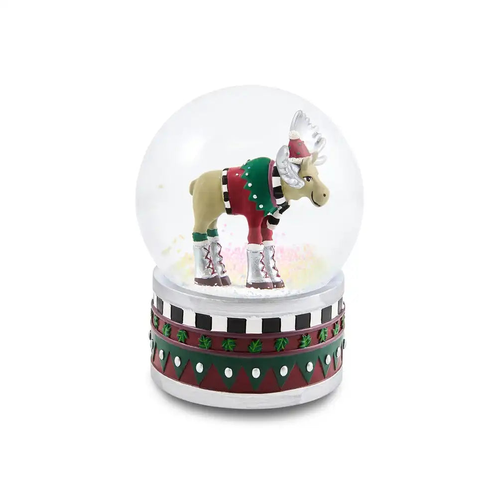 Patience Brewster Mooseltoe Snow Globe Main image