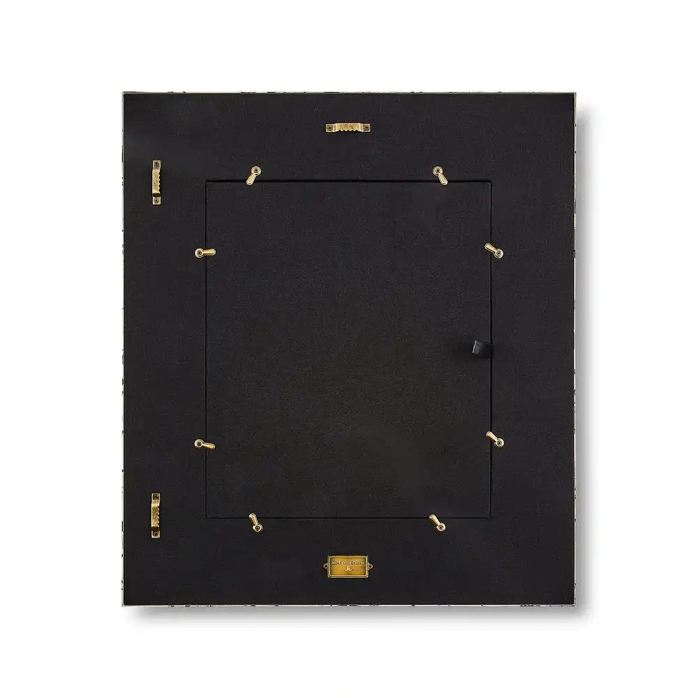 Sky Check Enamel Wall Mirror