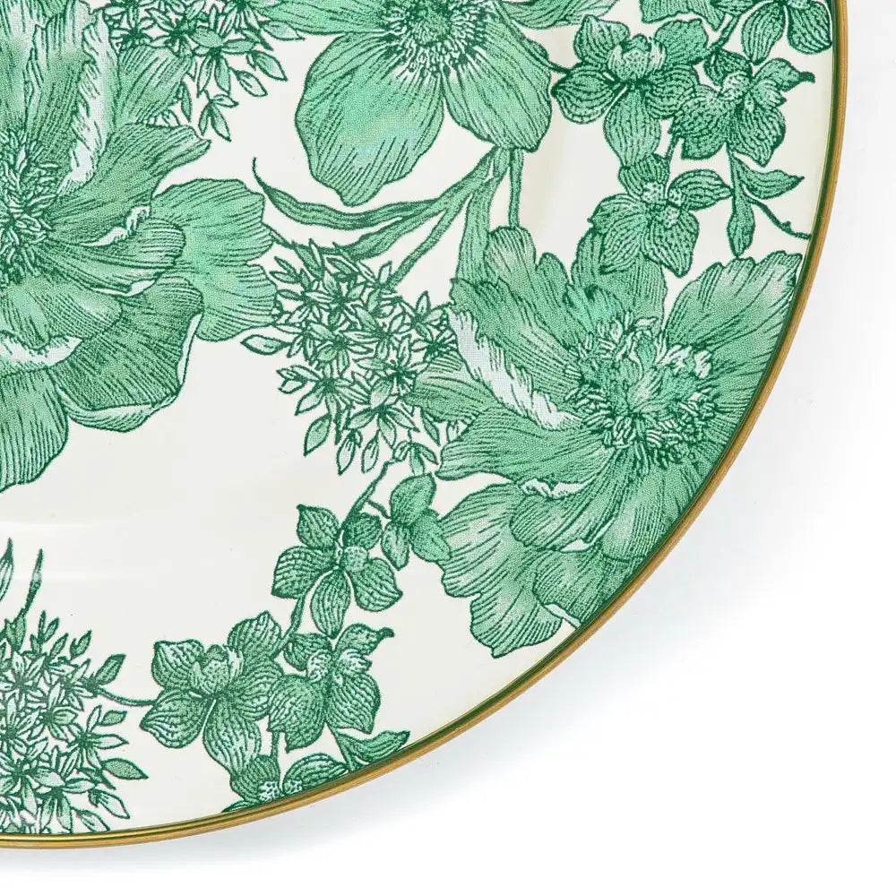 Emerald English Garden Charger/Plate
