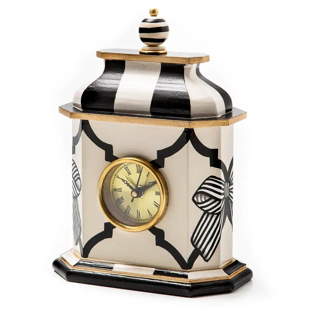 Pretty as a Bow Desk Clock Main image
