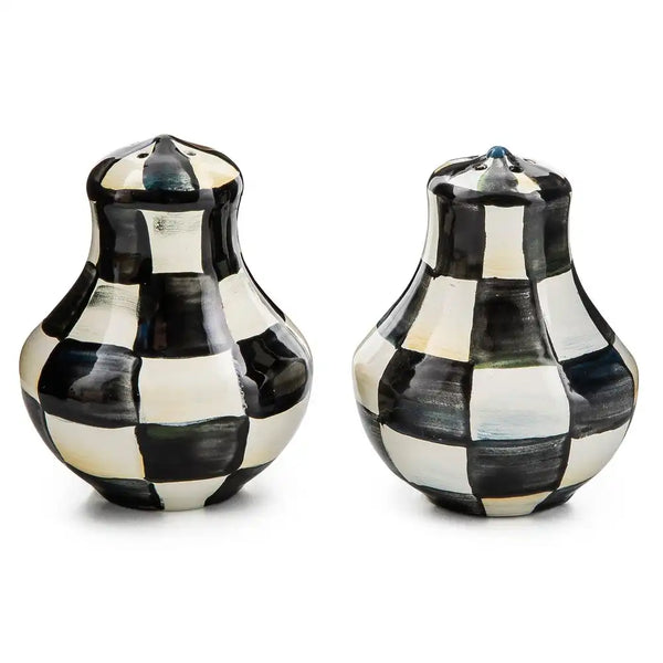 Courtly Check Large Salt & Pepper Shakers