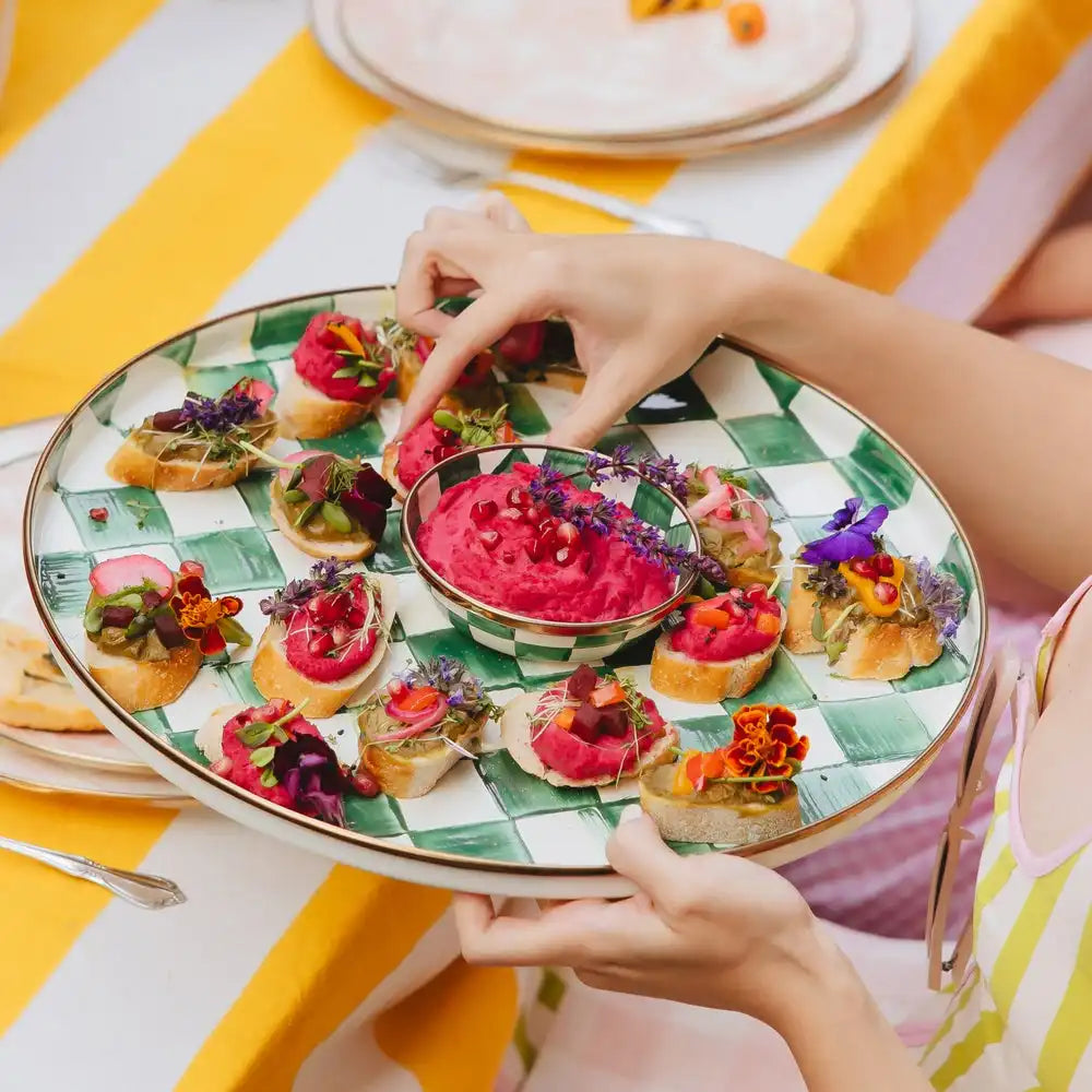 Courtly Check Relish Dish