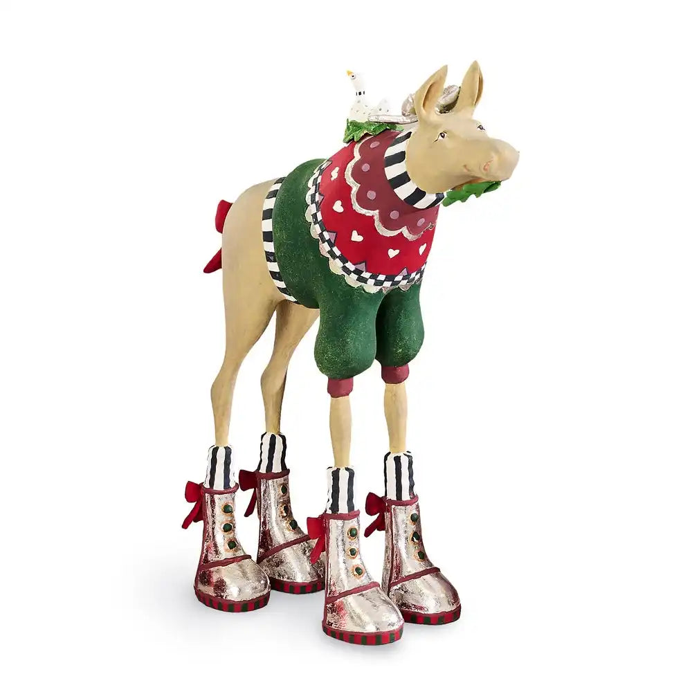 Patience Brewster Mooseltoe Milton Moose Figure