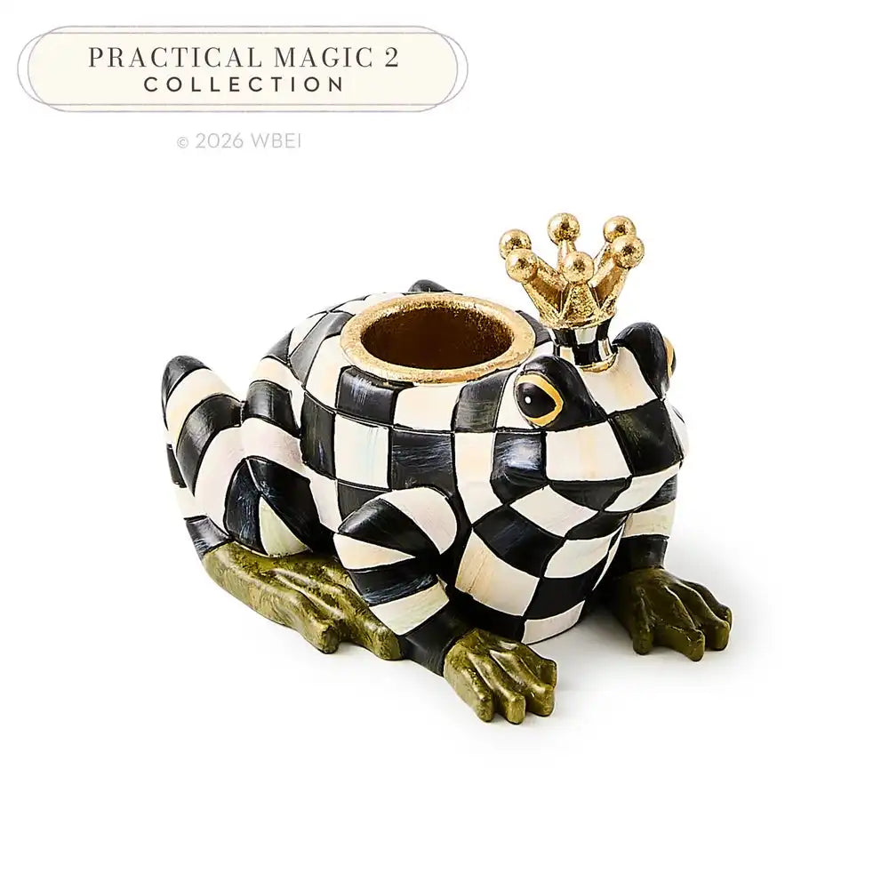 Frog Prince Candle Holder Main image