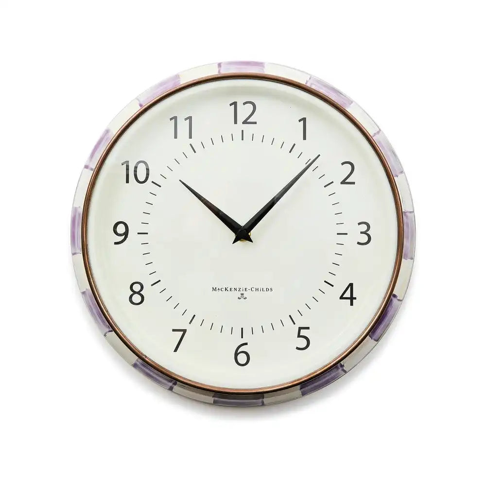 Rosy Check School Wall Clock