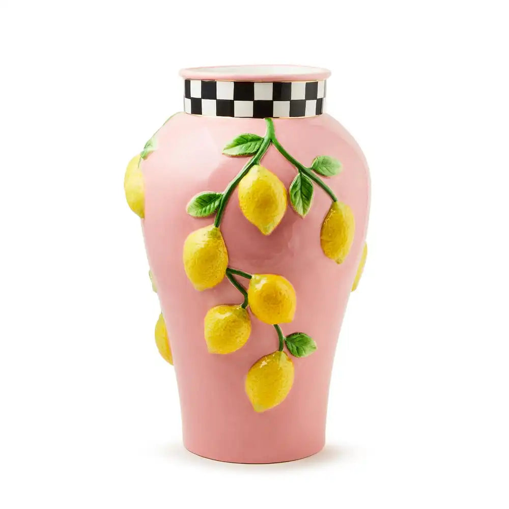 Tutti Frutti Lemon Vase Main image