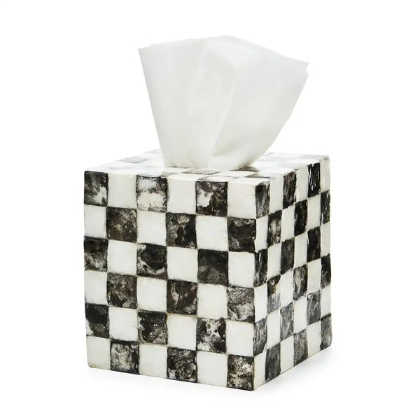 Courtly Check Capiz Vanity Tray