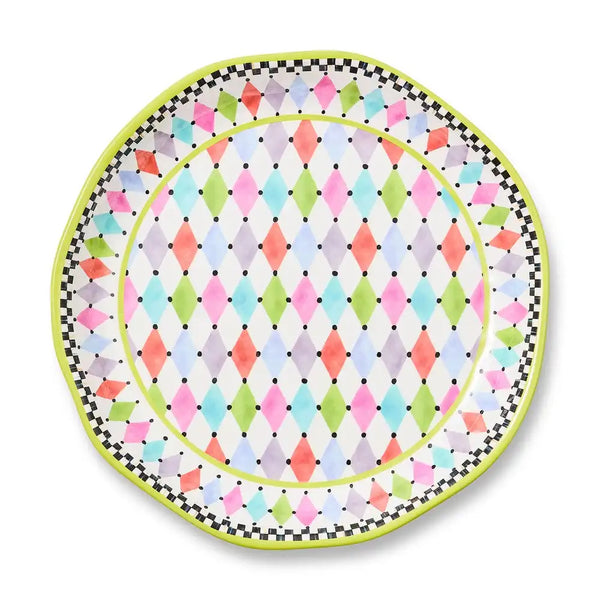 Palm Springs Melamine Oval Platter