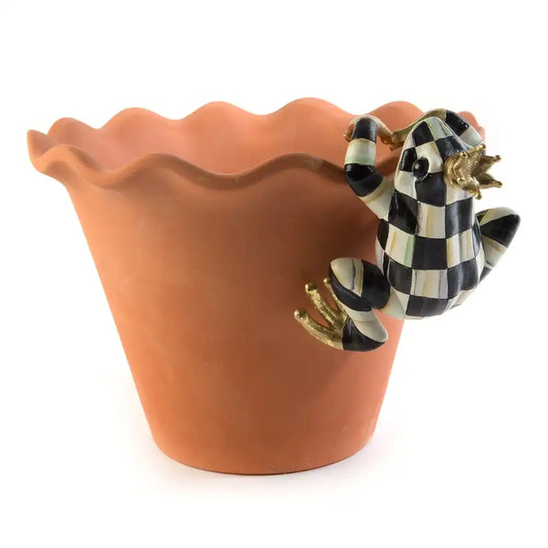 Mocha Check Squirrel Pot Climber
