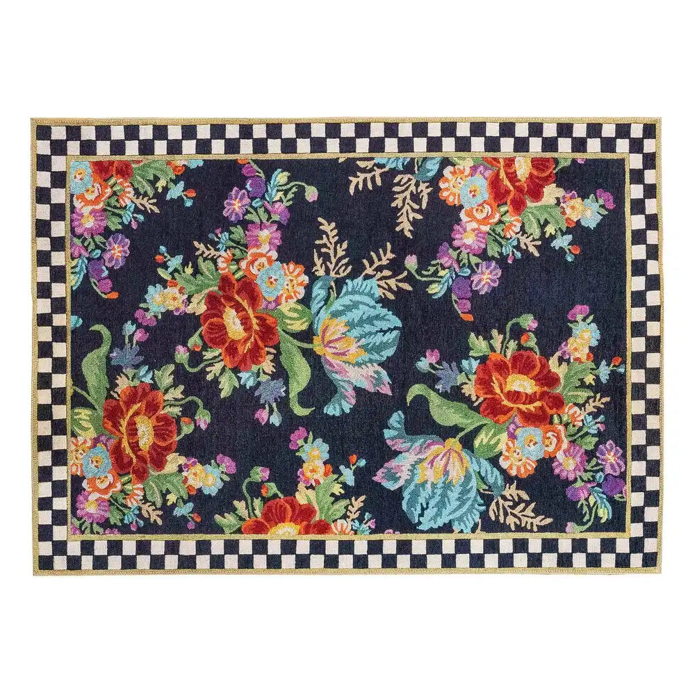 Flower Market 8' x 10' Washable Rug Main image