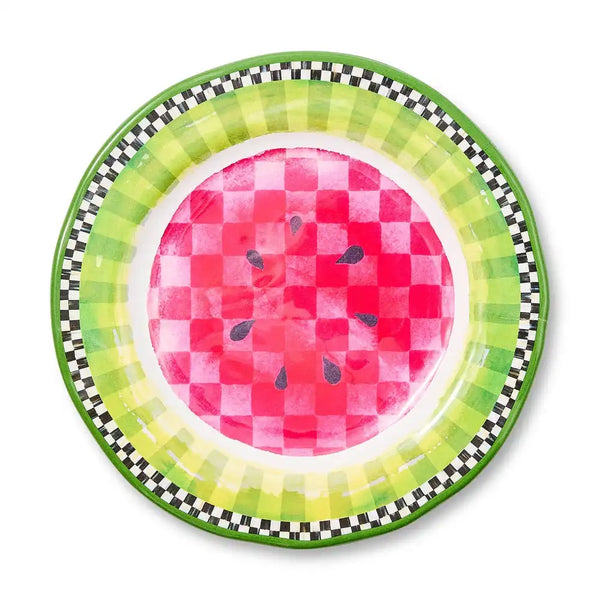 Watermelon Melamine Small Bowls, Set of 4