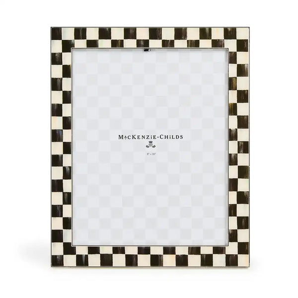Courtly Check Silver Plated 5" x 7" Frame