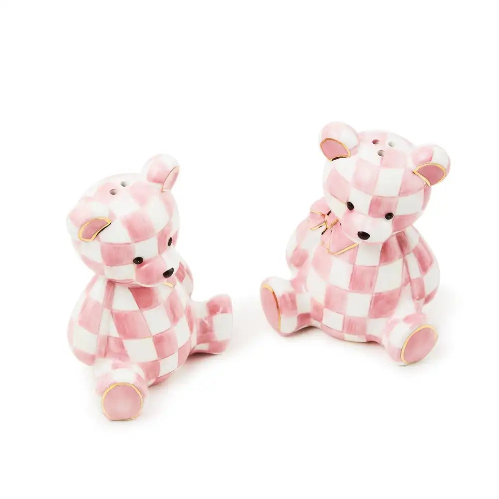 Rosy Bear Salt & Pepper Set