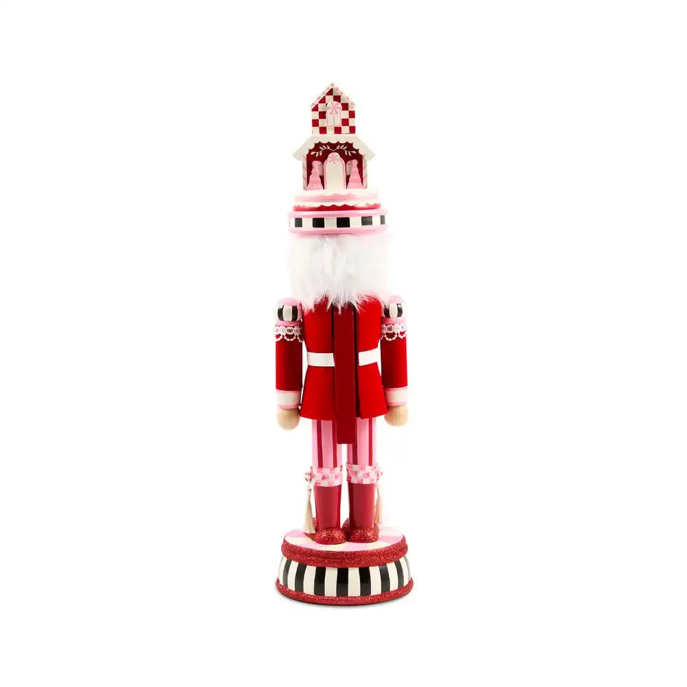 Ruby Red Wood Nutcracker