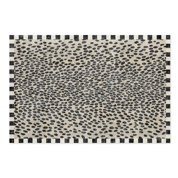 Snow Leopard 2'6" x 8' Washable Runner