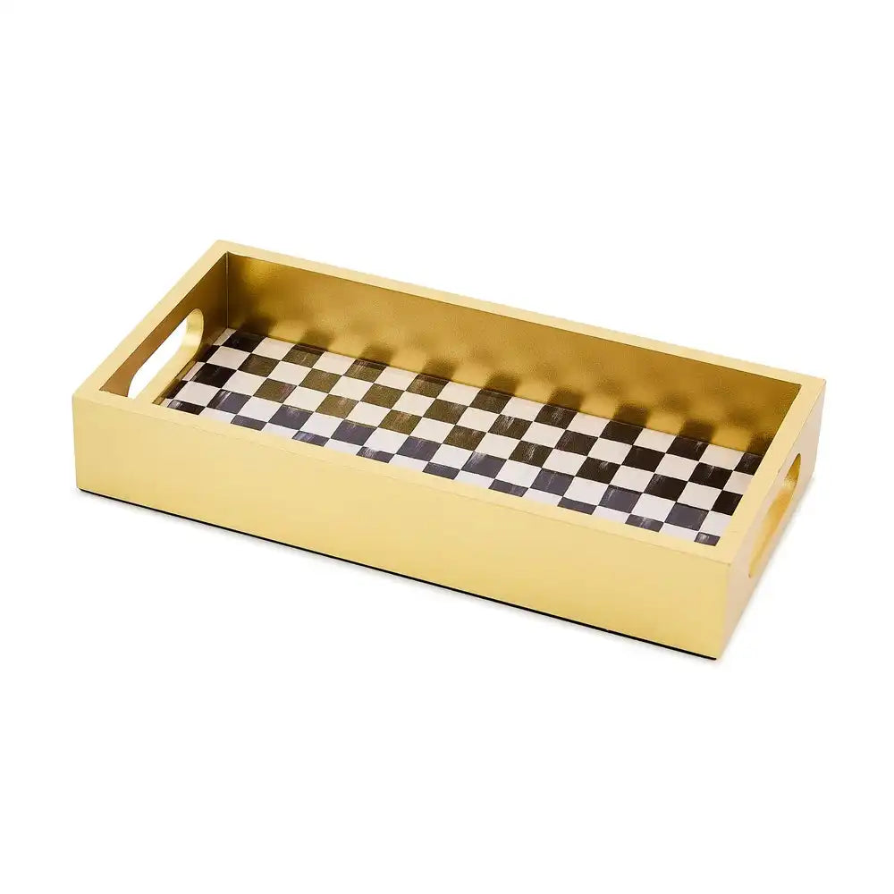 Courtly Check Glass Soap Pump