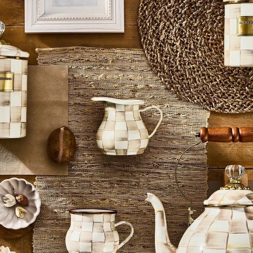 Courtly Check Creamer