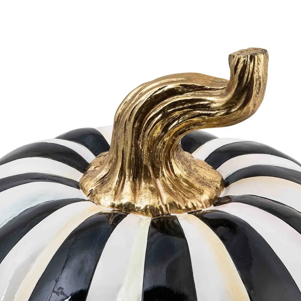 Mocha Stripe Medium Pumpkin