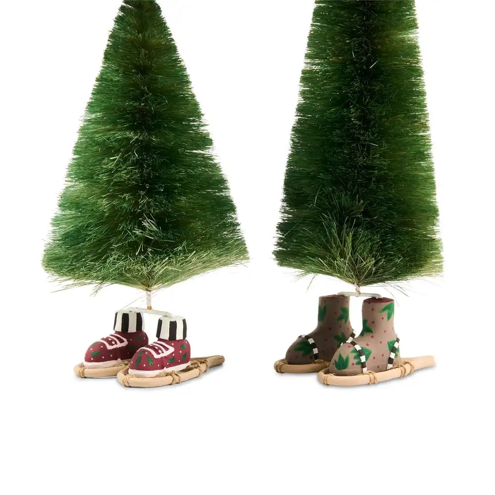 Patience Brewster Mooseltoe Sisal Trees, Set of 2